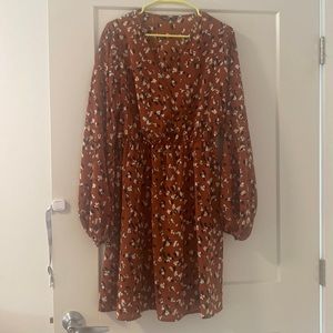 Shein Curve Floral Dress